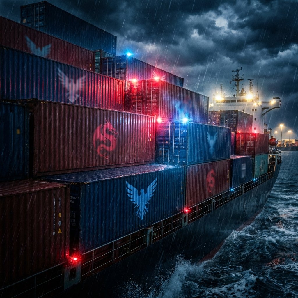 Trade War Containers
