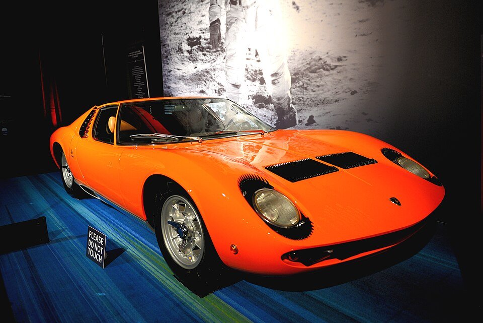 Evolution of supercar design across decades