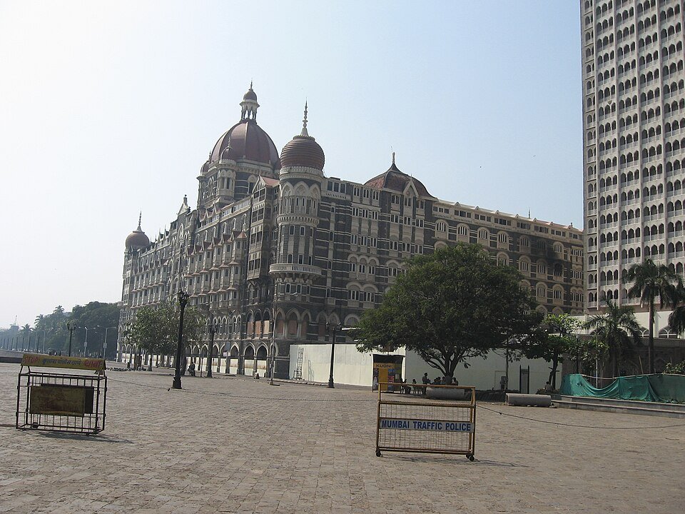 The Taj Mahal Palace hotel in Mumbai, a site of the 2008 attacks in which YES Bank co-founder Ashok Kapur was killed