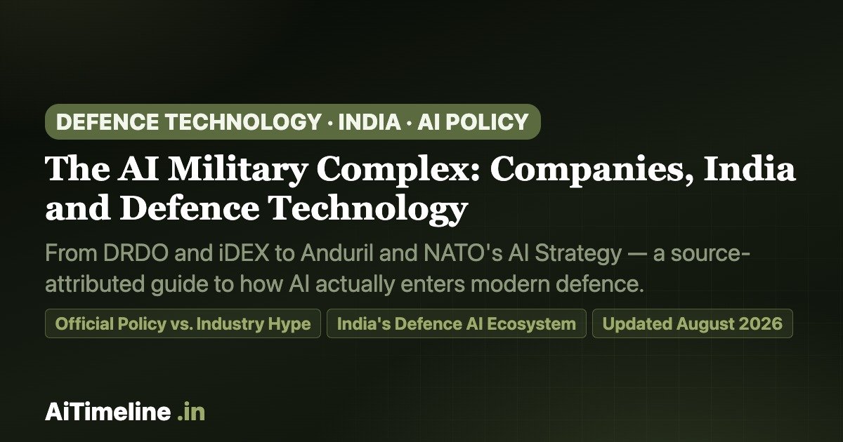 The AI Military Complex: Companies, India and the Future of Defence Technology