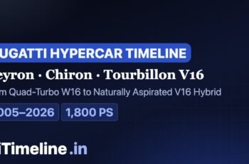 Bugatti Hypercar Timeline: From Veyron and Chiron to the Tourbillon V16