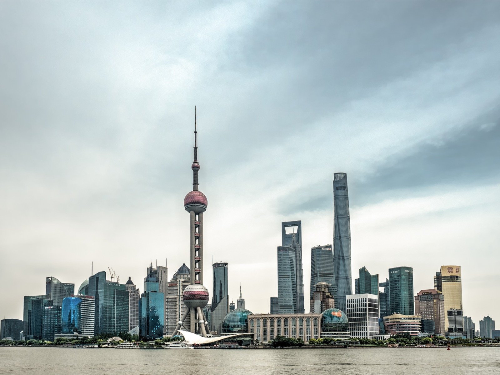 Shanghai's Pudong financial district skyline, symbol of China's post-WTO investment and finance boom