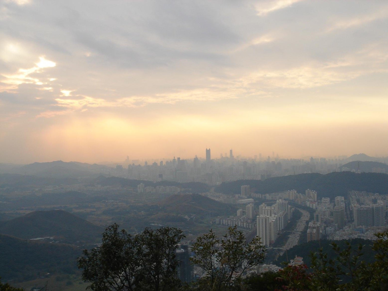Shenzhen skyline, the flagship Special Economic Zone that grew from a fishing town into a manufacturing and technology hub after 1980