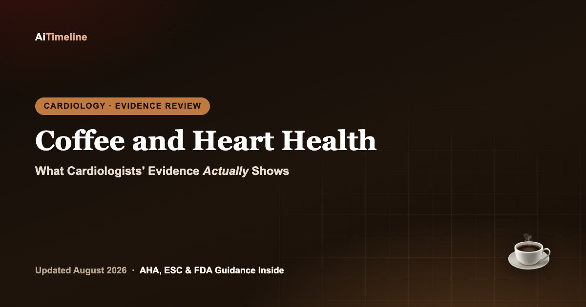Coffee and Heart Health: What Cardiologists’ Evidence Actually Shows