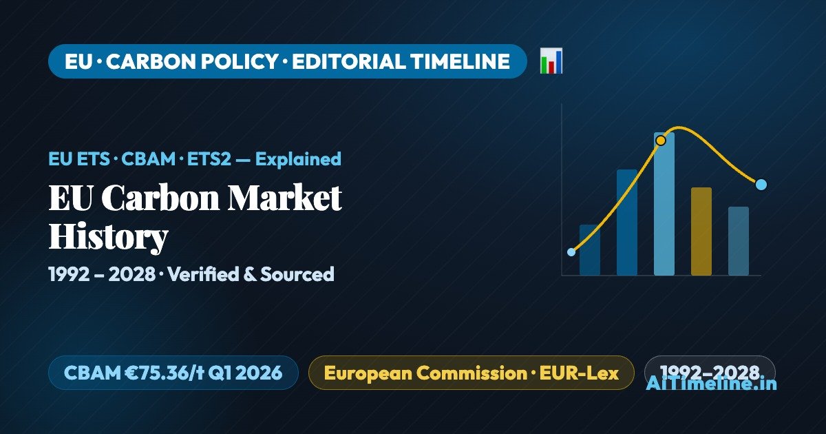 EU Carbon Market History: From the EU ETS to CBAM and ETS2