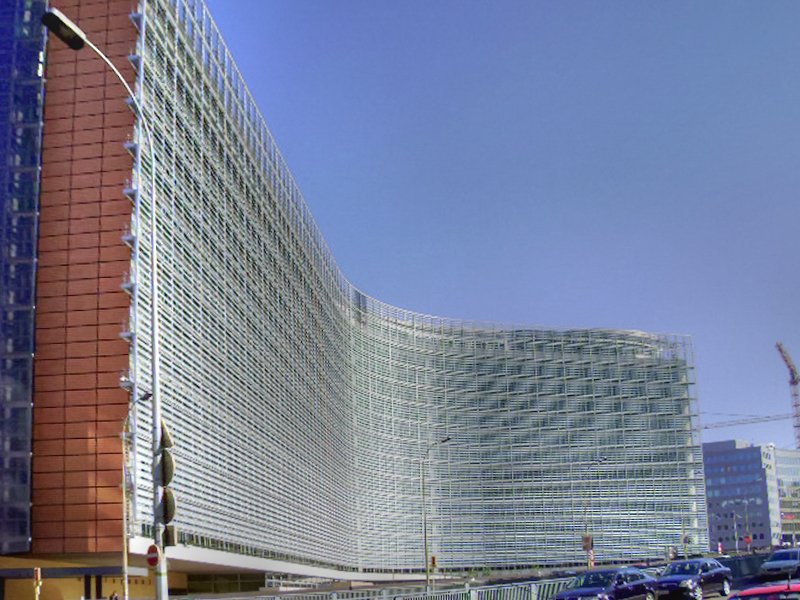The Berlaymont building in Brussels, headquarters of the European Commission