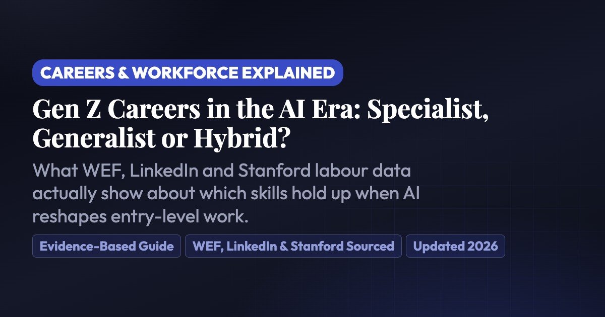 Gen Z Careers in the AI Era: Specialist, Generalist or Hybrid?
