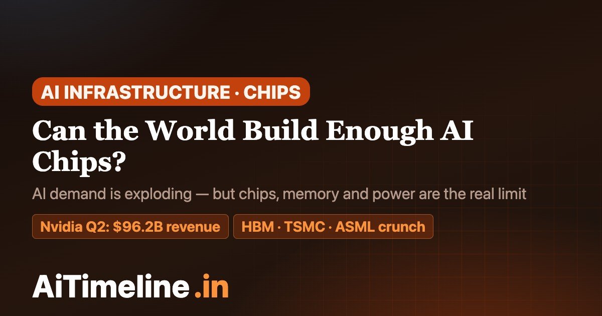 Global AI Chip Race Timeline 2026: Nvidia, HBM Memory, TSMC and the Supply Crunch