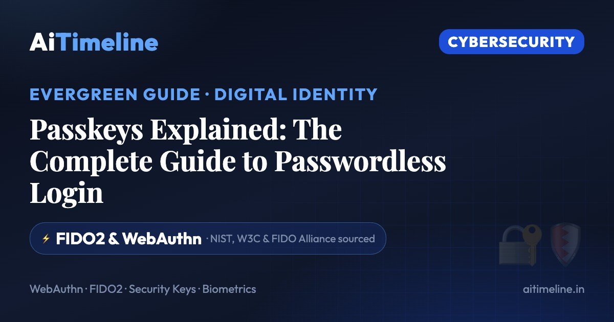 Passkeys Explained: How the World Is Moving Beyond Passwords