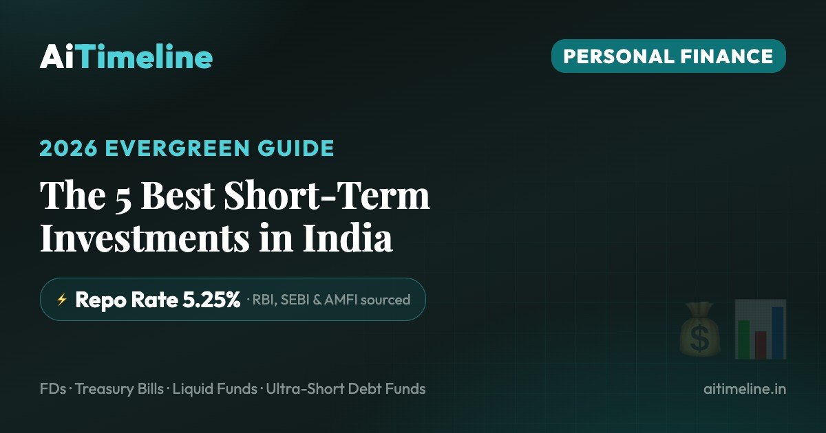 The 5 Best Short-Term Investments in India (2026): A Complete Decision Guide