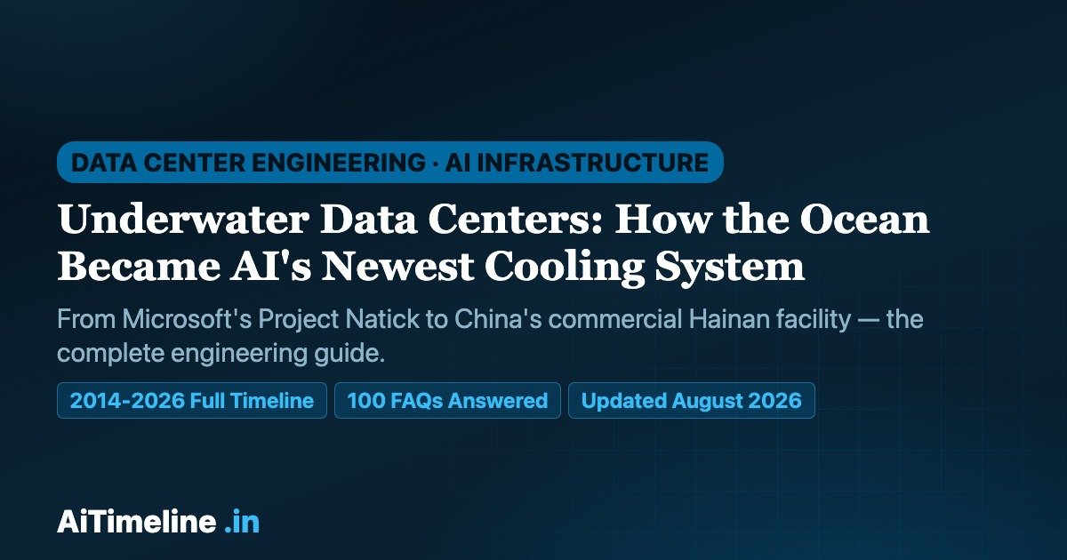 Underwater Data Centers: How the Ocean Became AI’s Newest Cooling System