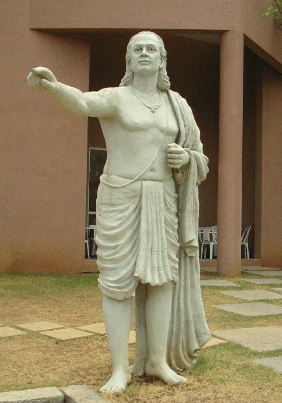 Statue of Aryabhata at the Inter-University Centre for Astronomy and Astrophysics, Pune