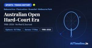 Australian Open Hard-Court Era: Evolution & Winners Timeline