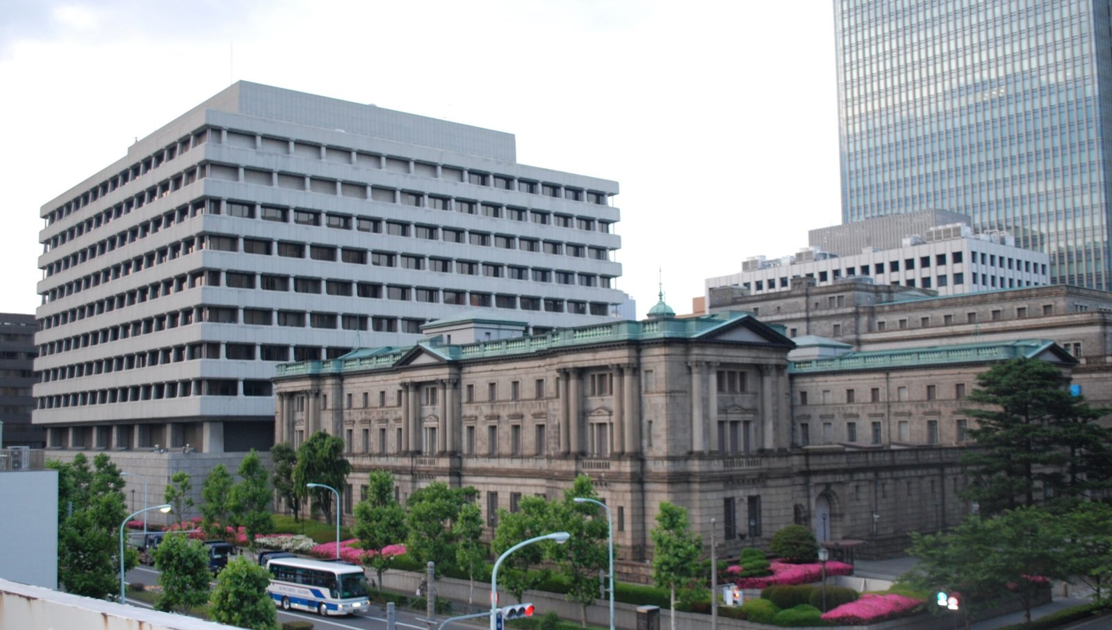 Bank of Japan head office building in Chuo, Tokyo, Japan
