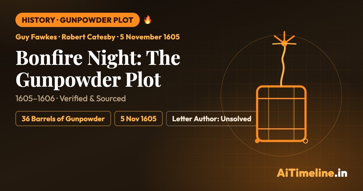 Bonfire Night History: The Gunpowder Plot Investigation