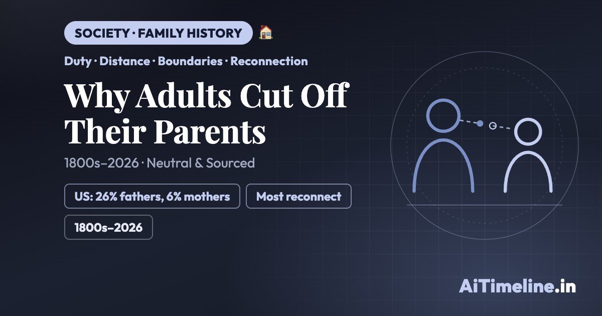 Why Are Adults Cutting Off Their Parents? The History of Family Estrangement