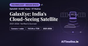 GalaxEye: India’s Satellite Seeing Through Clouds & Its Impact