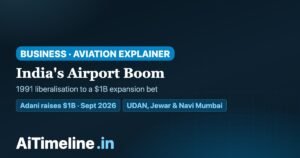 India Airport Timeline 1991–2026: How Flying Became Mass Transport