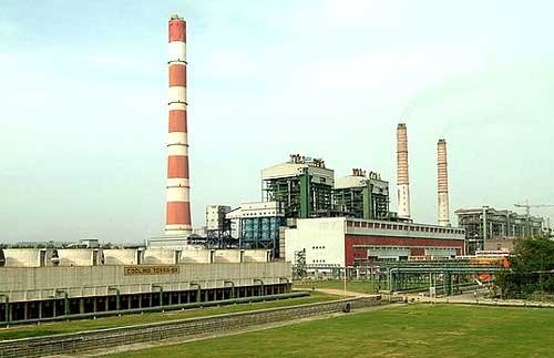 NTPC's Vindhyachal super thermal power station, one of India's largest coal-fired power plants
