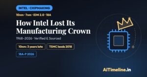 Intel’s Decline: How It Lost Its Chip Manufacturing Crown