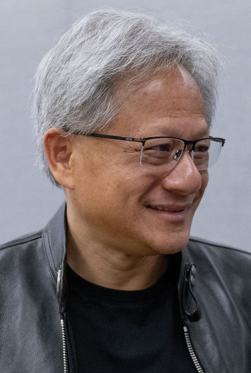 Jensen Huang, NVIDIA co-founder and chief executive since 1993, photographed in 2024