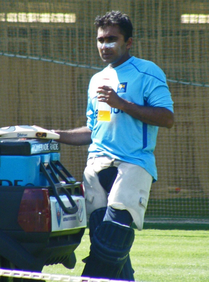 Mahela Jayawardene at the Sydney Cricket Ground in October 2010