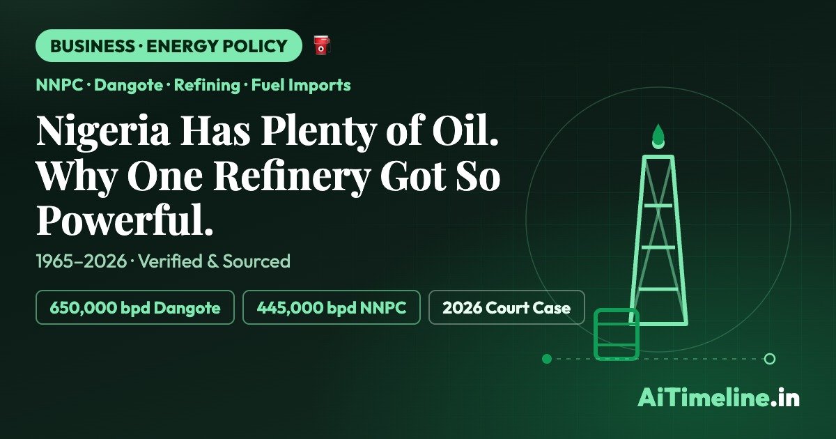 Nigeria Has Plenty of Oil. Why Did One Refinery Become So Powerful?