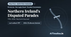 Northern Ireland Disputed Parades History & Timeline