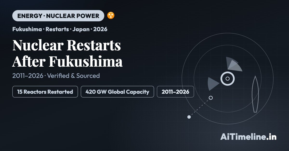 Nuclear Restarts After Fukushima: The Global Timeline