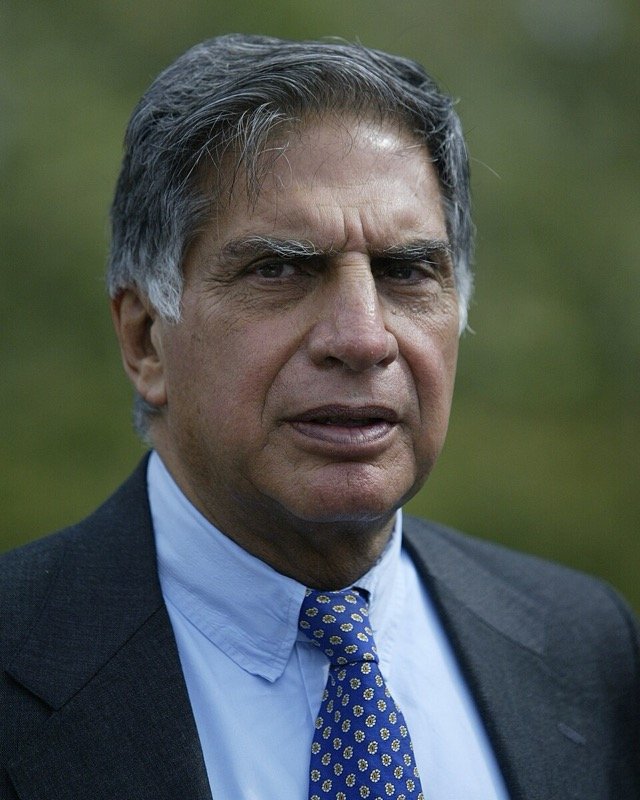 Ratan Tata, chairman of the Tata Group, in 2005