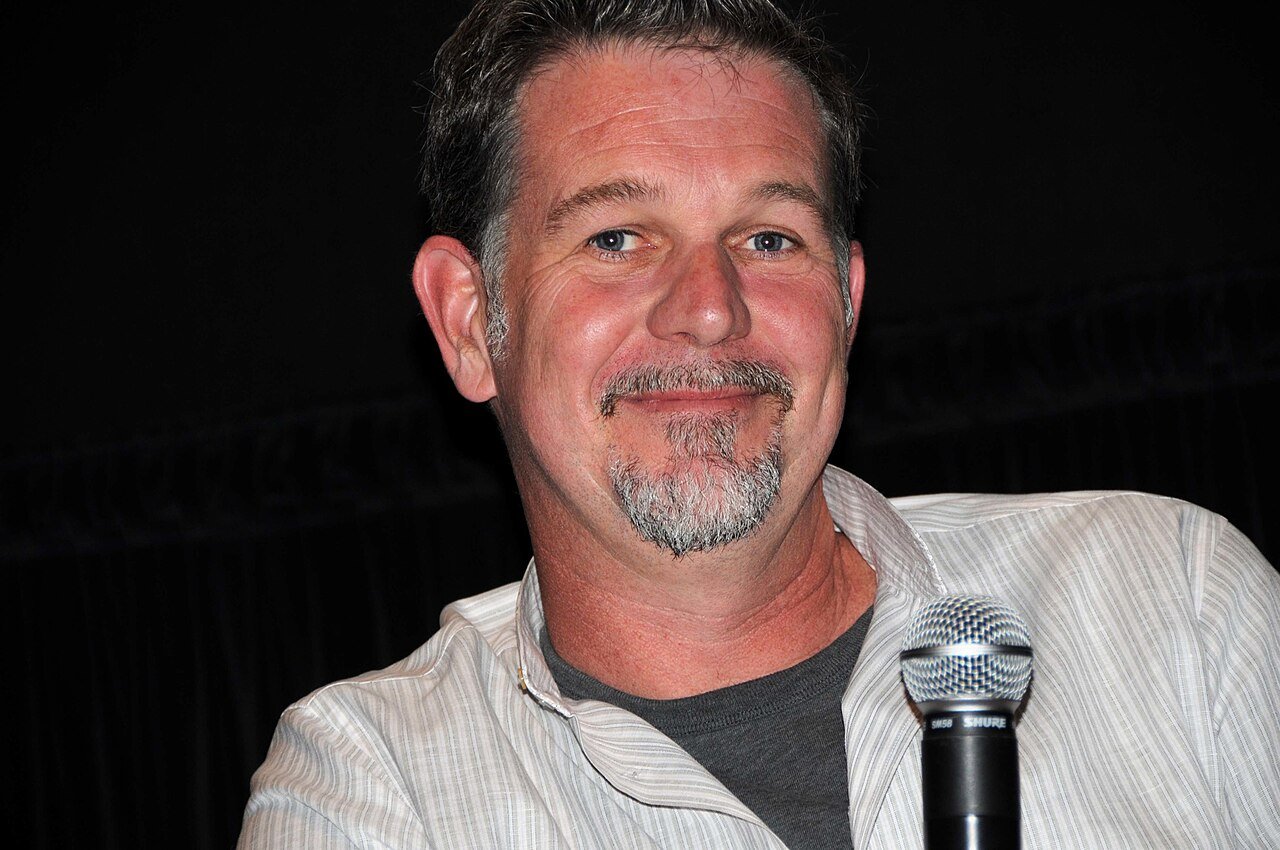 Reed Hastings in October 2008, a year after Netflix added streaming