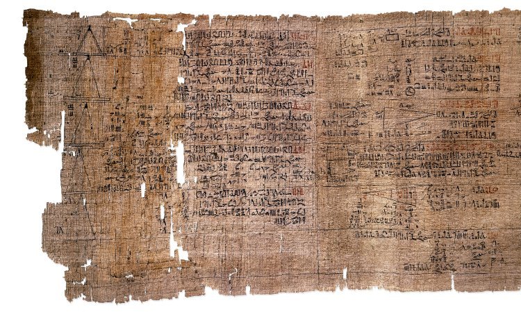 Part of the Rhind Mathematical Papyrus