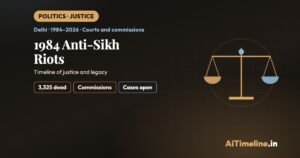 1984 Anti-Sikh Riots: A Timeline of Justice, Accountability and Legacy