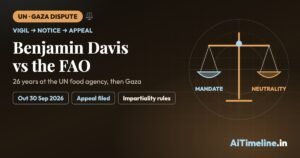UN Official Fired Over Gaza Comments? The Benjamin Davis FAO Timeline