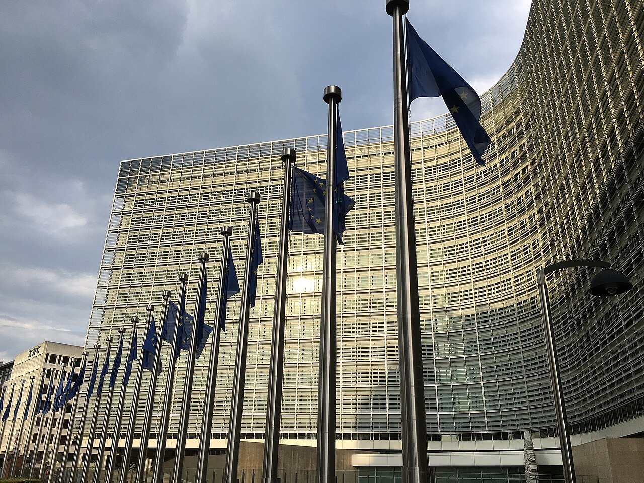 The Berlaymont in Brussels, headquarters of the European Commission
