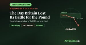 Black Wednesday 1992: UK’s ERM Exit and Financial Impact