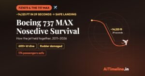 Boeing 737 MAX Nosedive Survival: A Timeline of Resilience