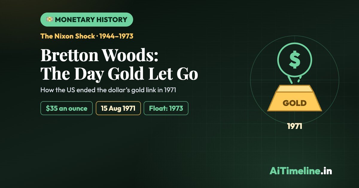 Bretton Woods Collapse: How the US Ended the Gold Link in 1971