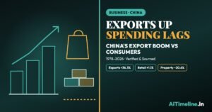 China’s Export Boom vs. Consumer Struggle: A Timeline