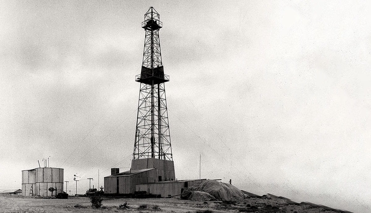 Dammam Well No. 7 in 1938