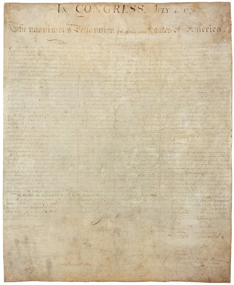 The engrossed parchment