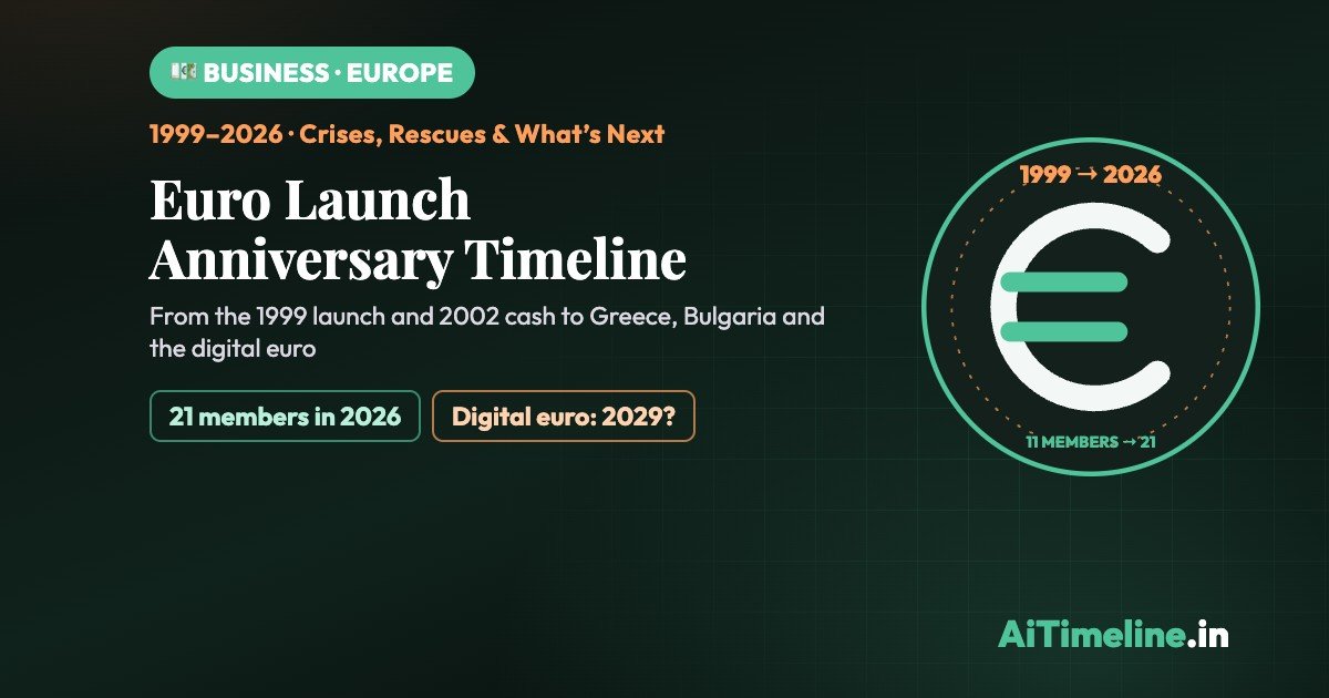 Euro Launch Anniversary: Survival, Crisis and the Future of Europe’s Currency