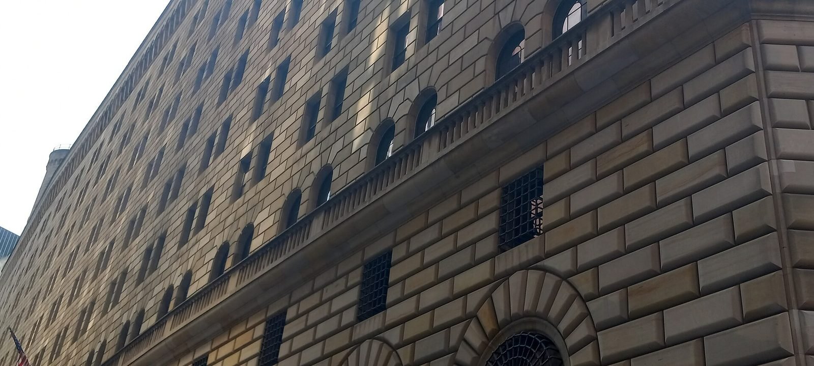 The Federal Reserve Bank of New York on Liberty Street