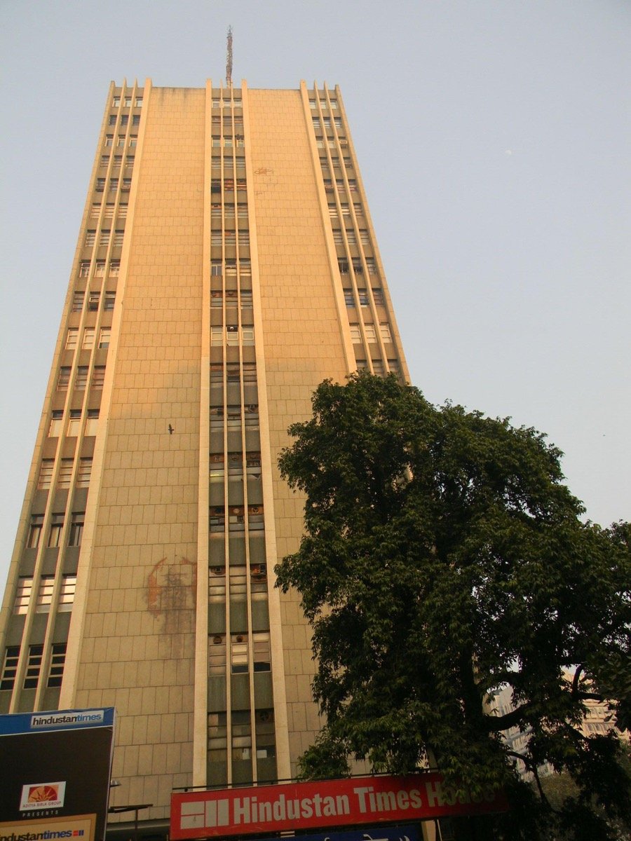 Hindustan Times House on Kasturba Gandhi Marg, New Delhi, the paper’s headquarters