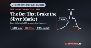 Hunt Brothers Silver Squeeze: A Timeline of Market Manipulation