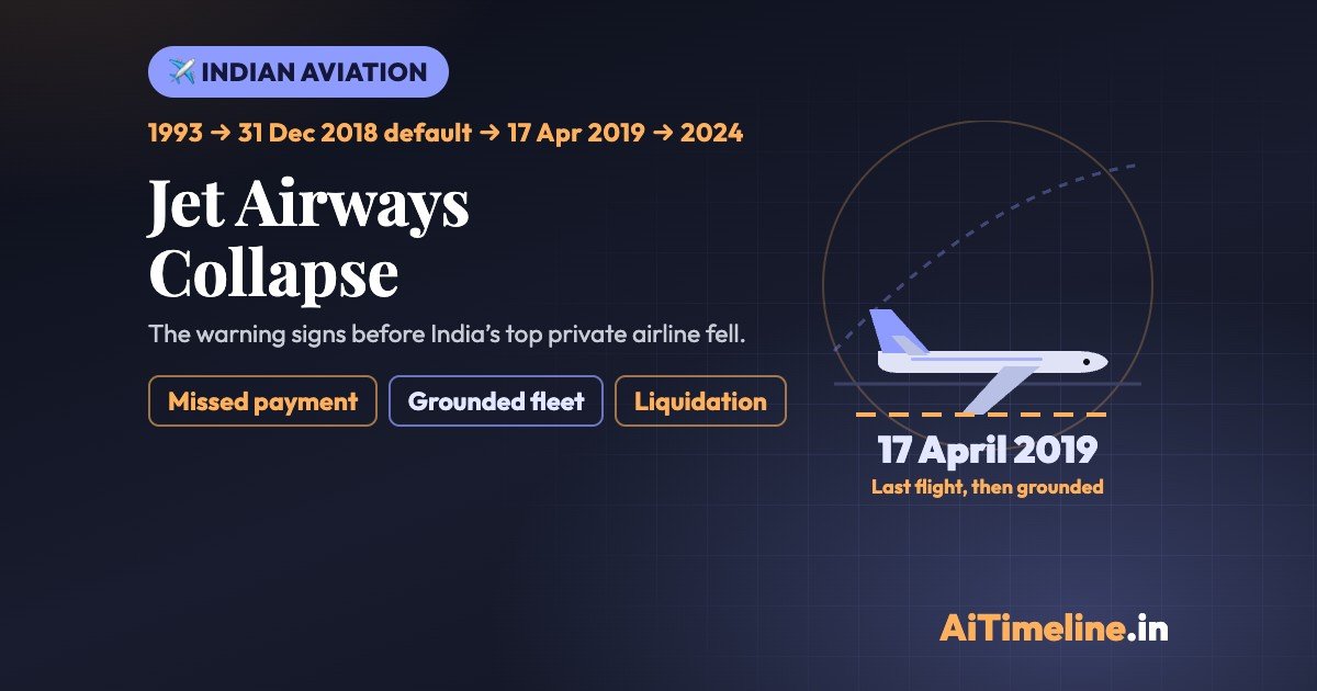 Jet Airways Collapse: A Timeline of Missed Warnings