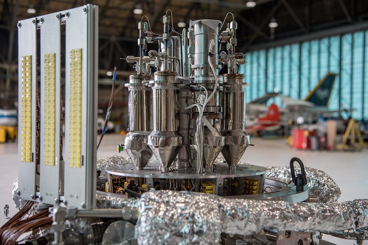 Kilopower prototype reactor hardware before the KRUSTY tests in Nevada