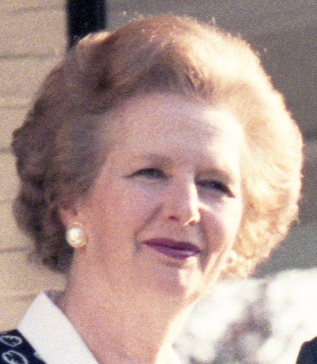 Margaret Thatcher in July 1987