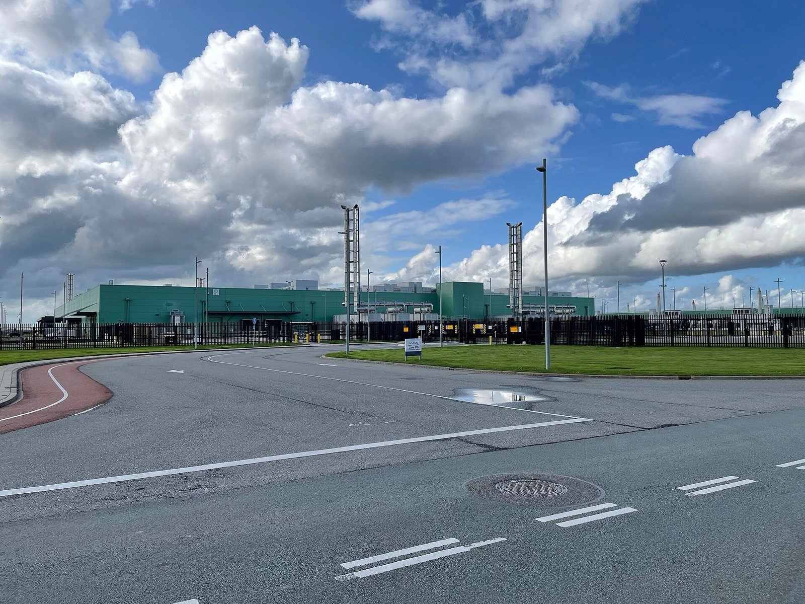 Microsoft’s data centre campus at Middenmeer in the Netherlands in 2023