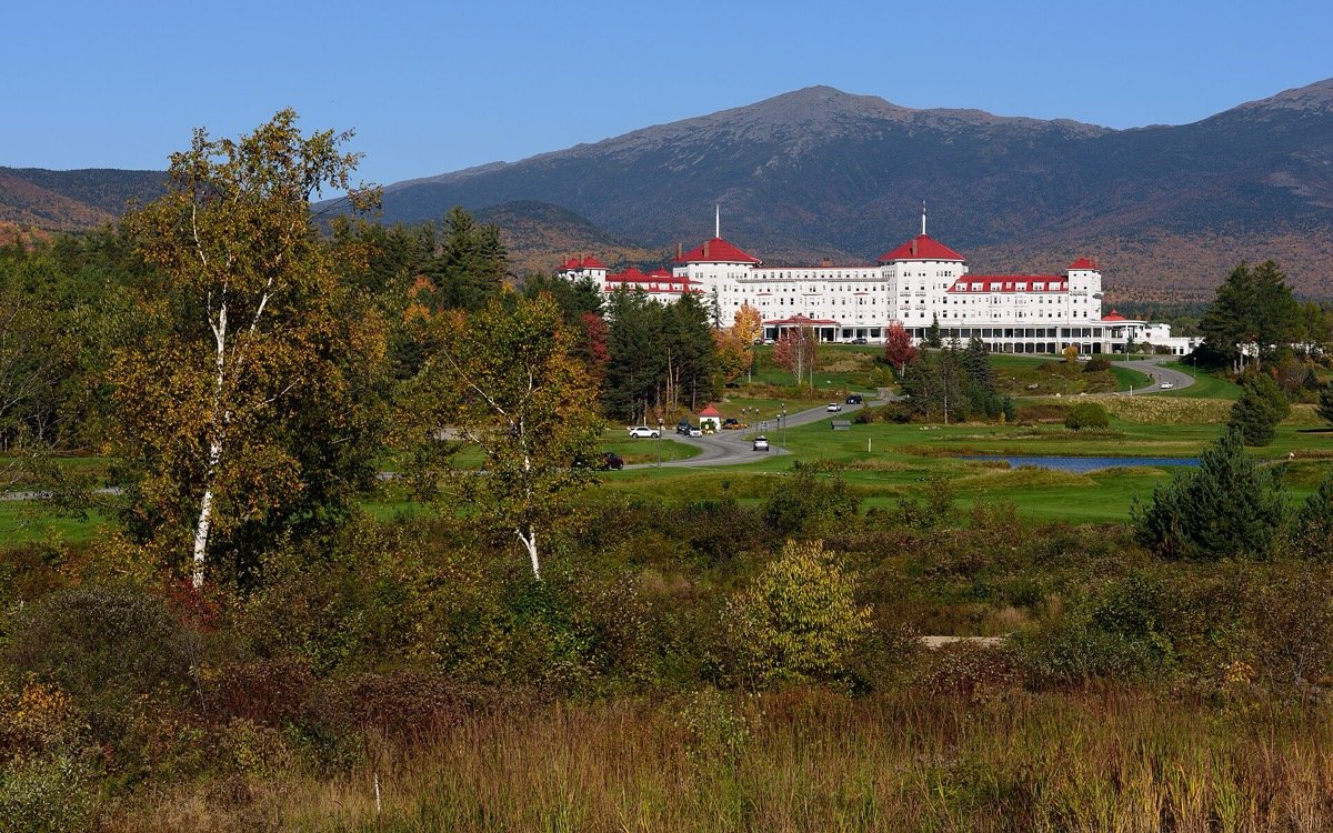 The Mount Washington Hotel at Bretton Woods, New Hampshire, where the 1944 conference set up the fixed exchange-rate system that framed the rupee’s early value